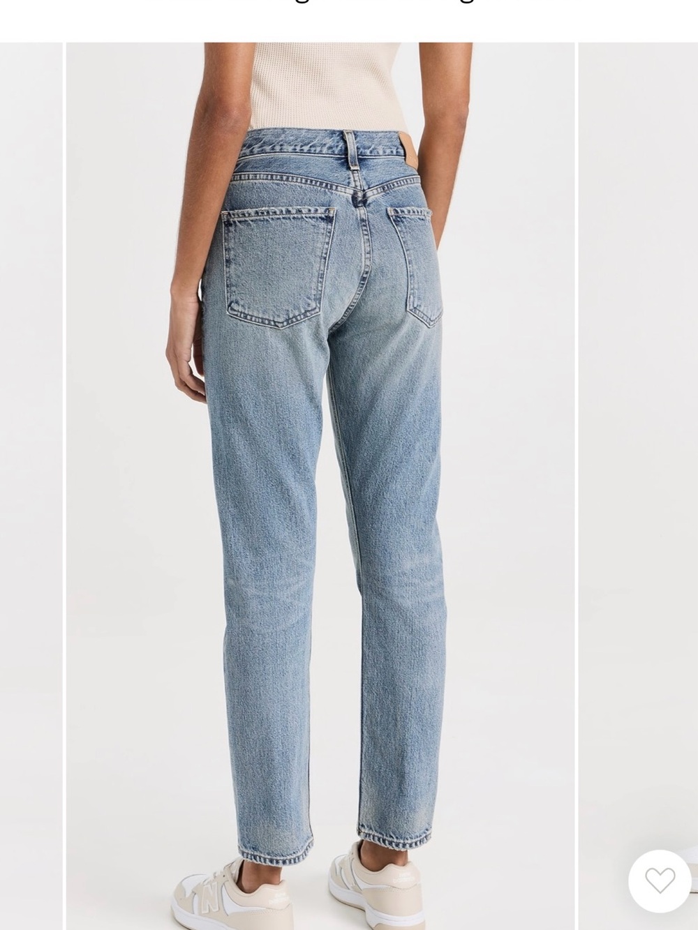 Citizens Of Humanity Light Blue Straight Leg Jeans - Picture 4 of 12